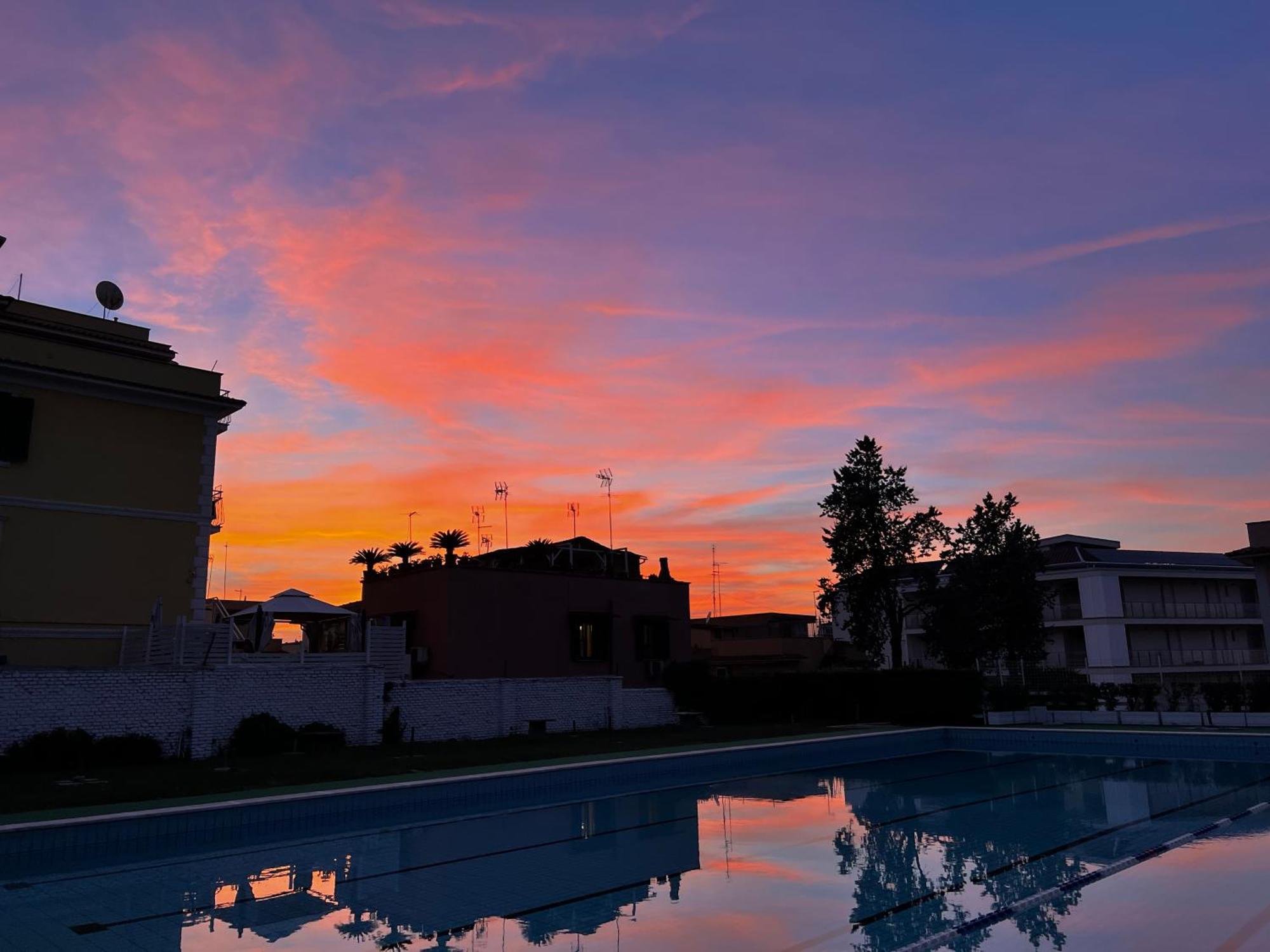 Parco Tirreno Hotel Rom Exteriör bild